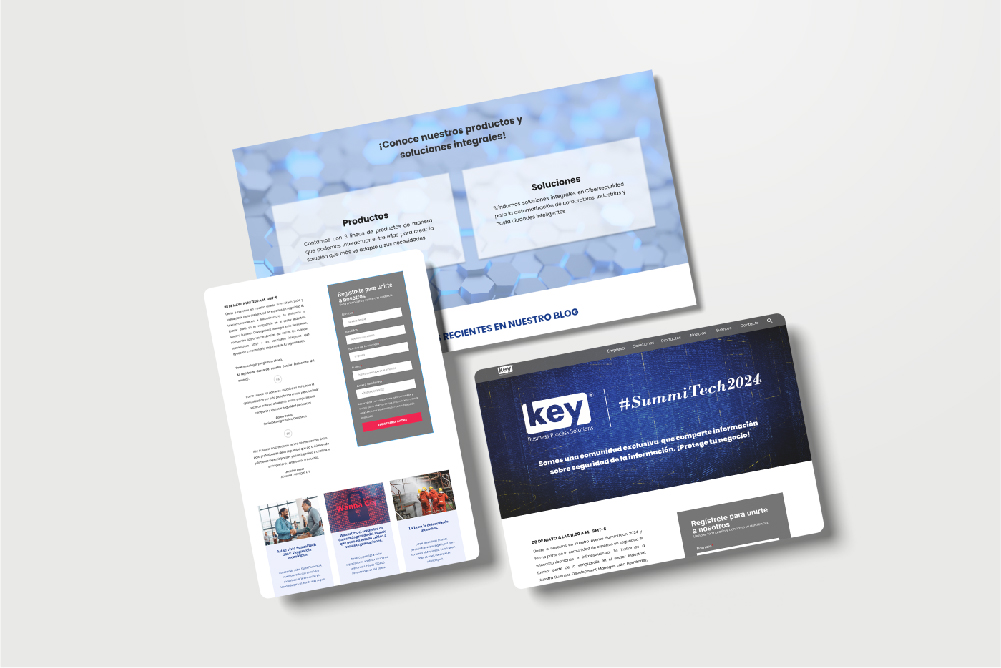 landing page